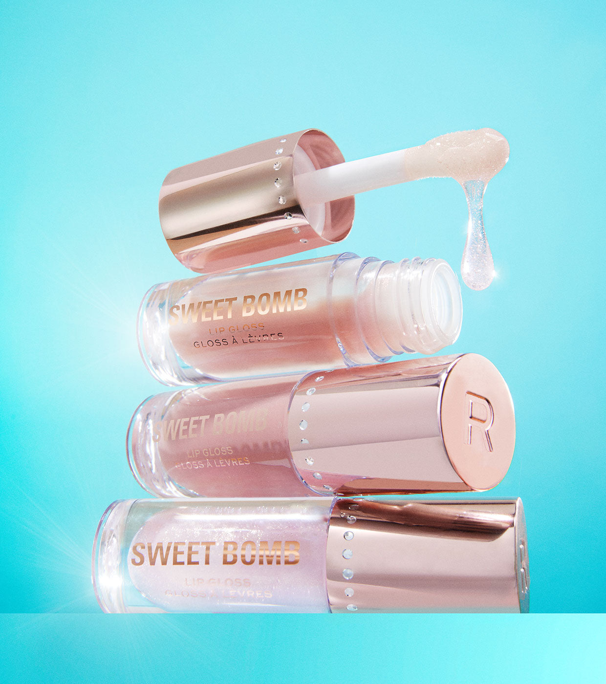 Revolution - *Y2K Baby* - Brillo de labios Sweet Bomb - Vanilla Ice White Holo