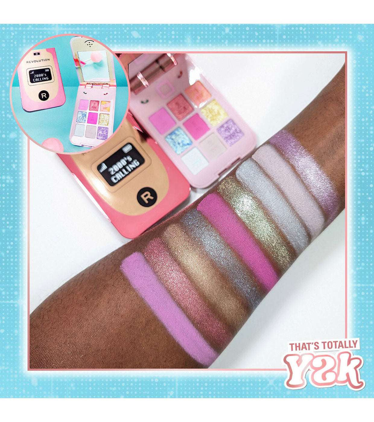 Revolution - *Y2K Baby* - Paleta de sombras Flip Phone