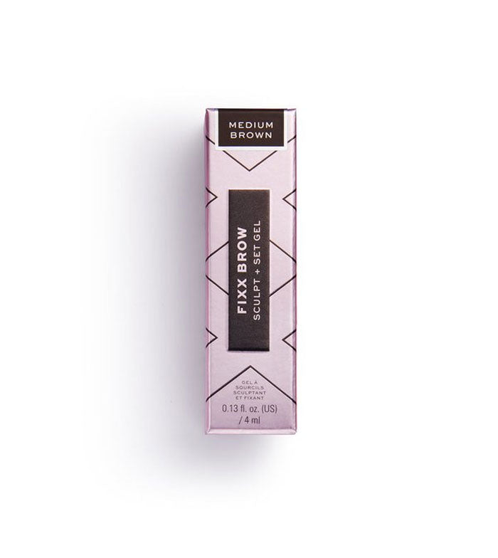 XX Revolution - Gel para cejas Fixx Brow - Medium Brown