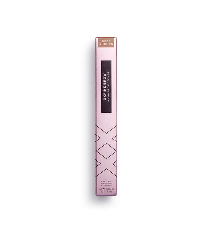 XX Revolution - Lápiz de cejas Xxfine Brow - Deep Auburn
