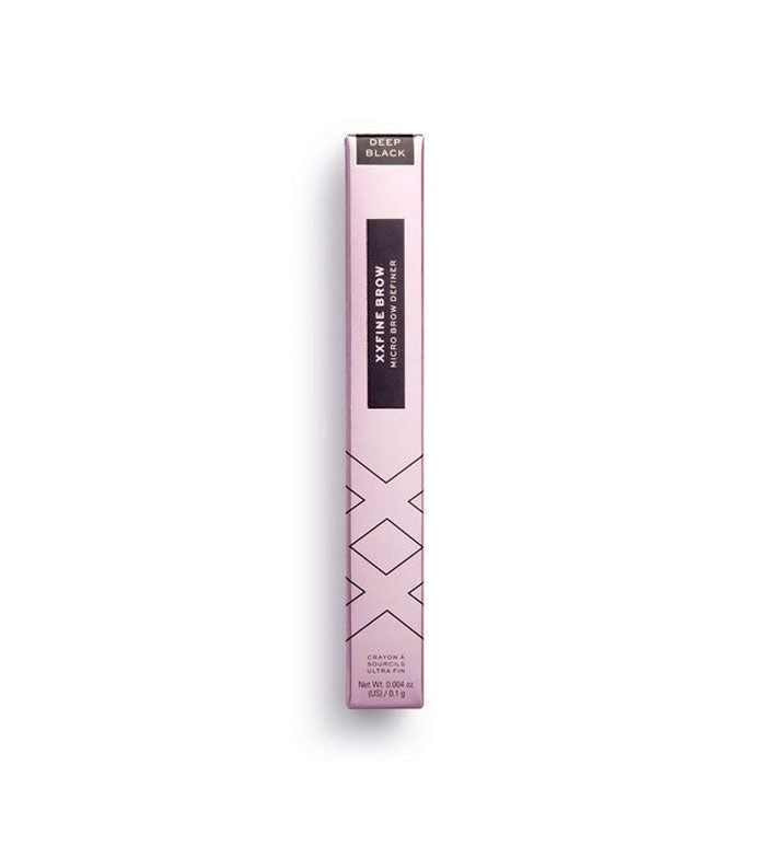 XX Revolution - Lápiz de cejas Xxfine Brow - Deep Black
