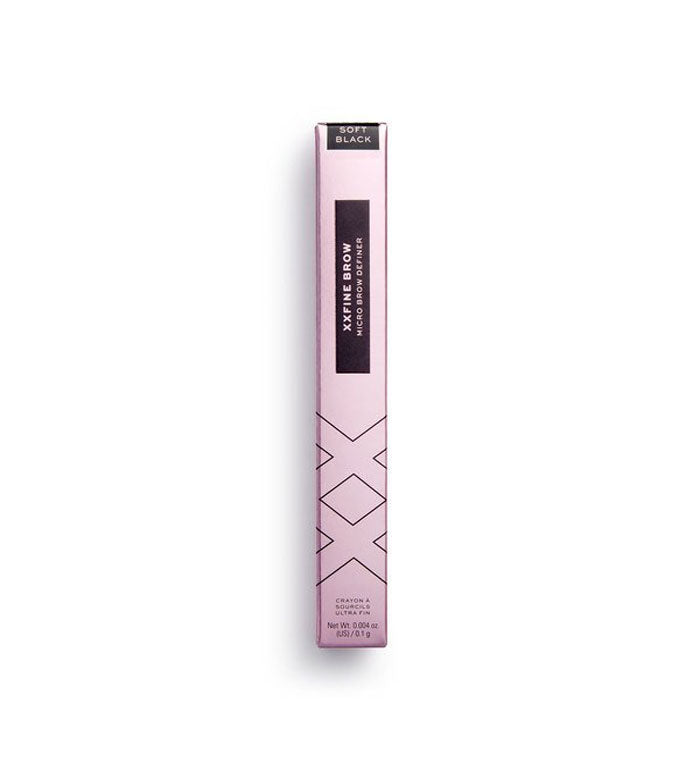 XX Revolution - Lápiz de cejas Xxfine Brow - Soft Black