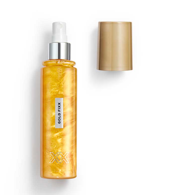 XX Revolution - *MetaliXX* - Spray fijador de maquillaje Gold FiXX
