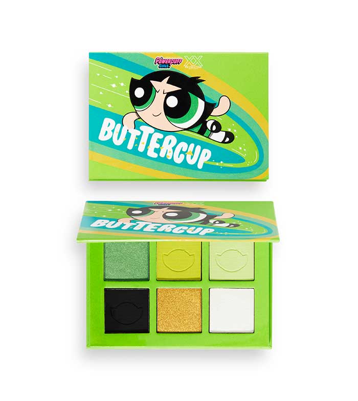 XX Revolution - *The Powerpuff Girls* - Paleta de sombras - Buttercup