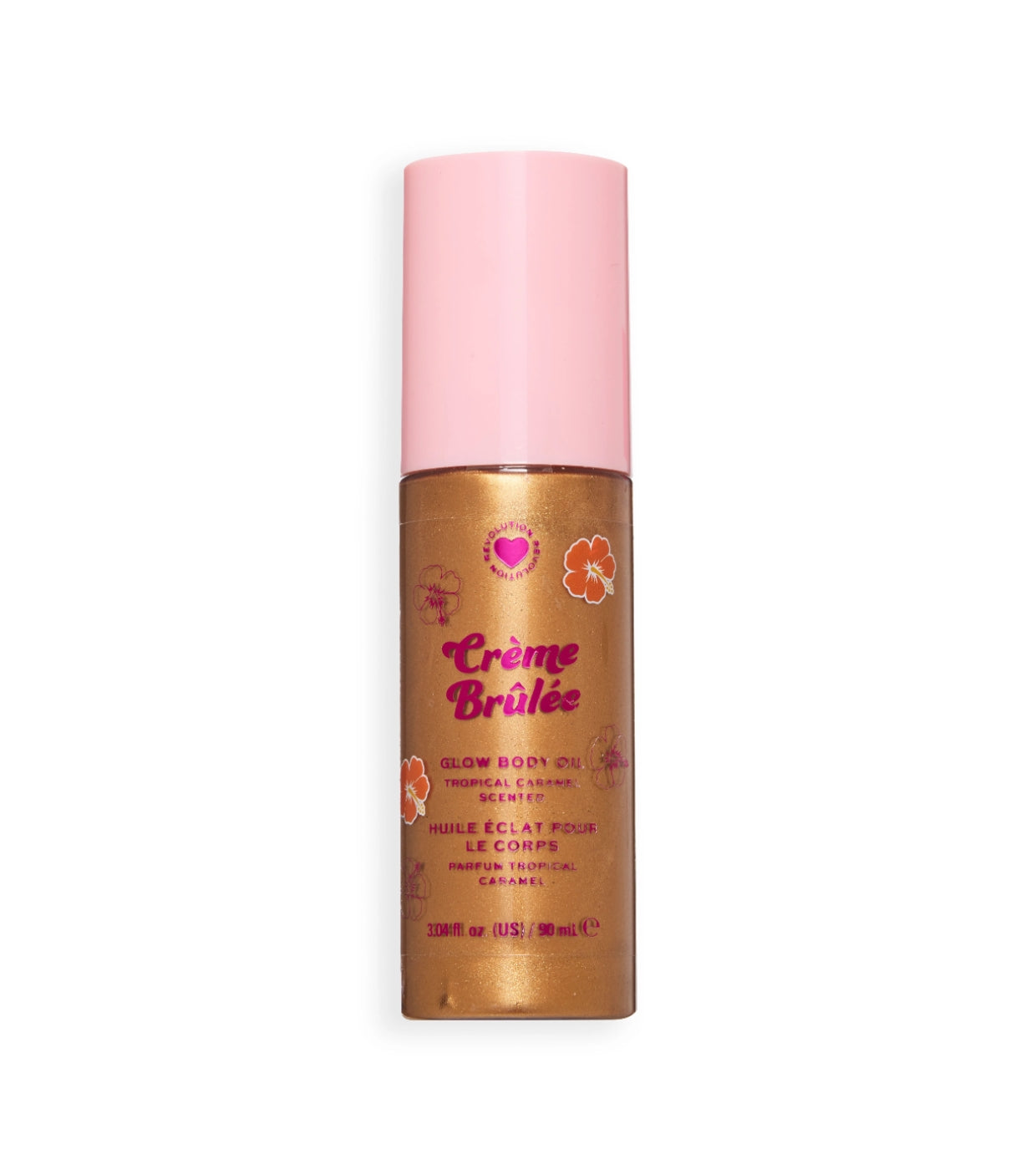 I Heart Revolution - Aceite corporal Tropical Caramel Glow - Creme Brulee Bronze
