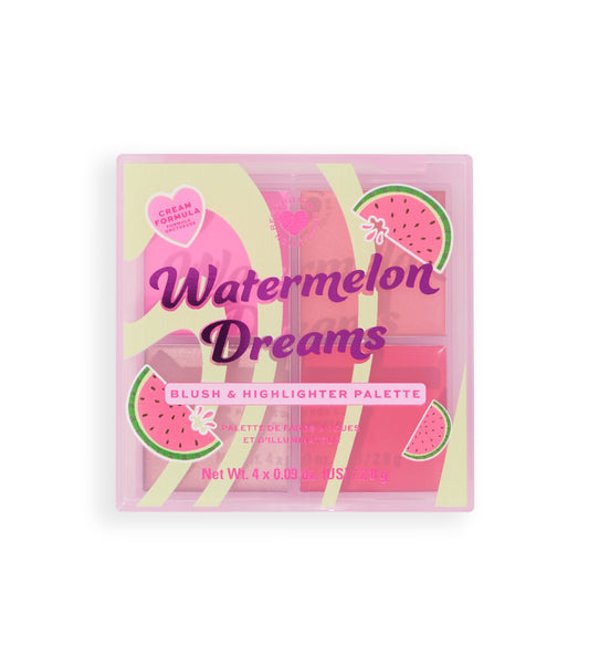 I Heart Revolution - Paleta de rostro Watermelon Dreams