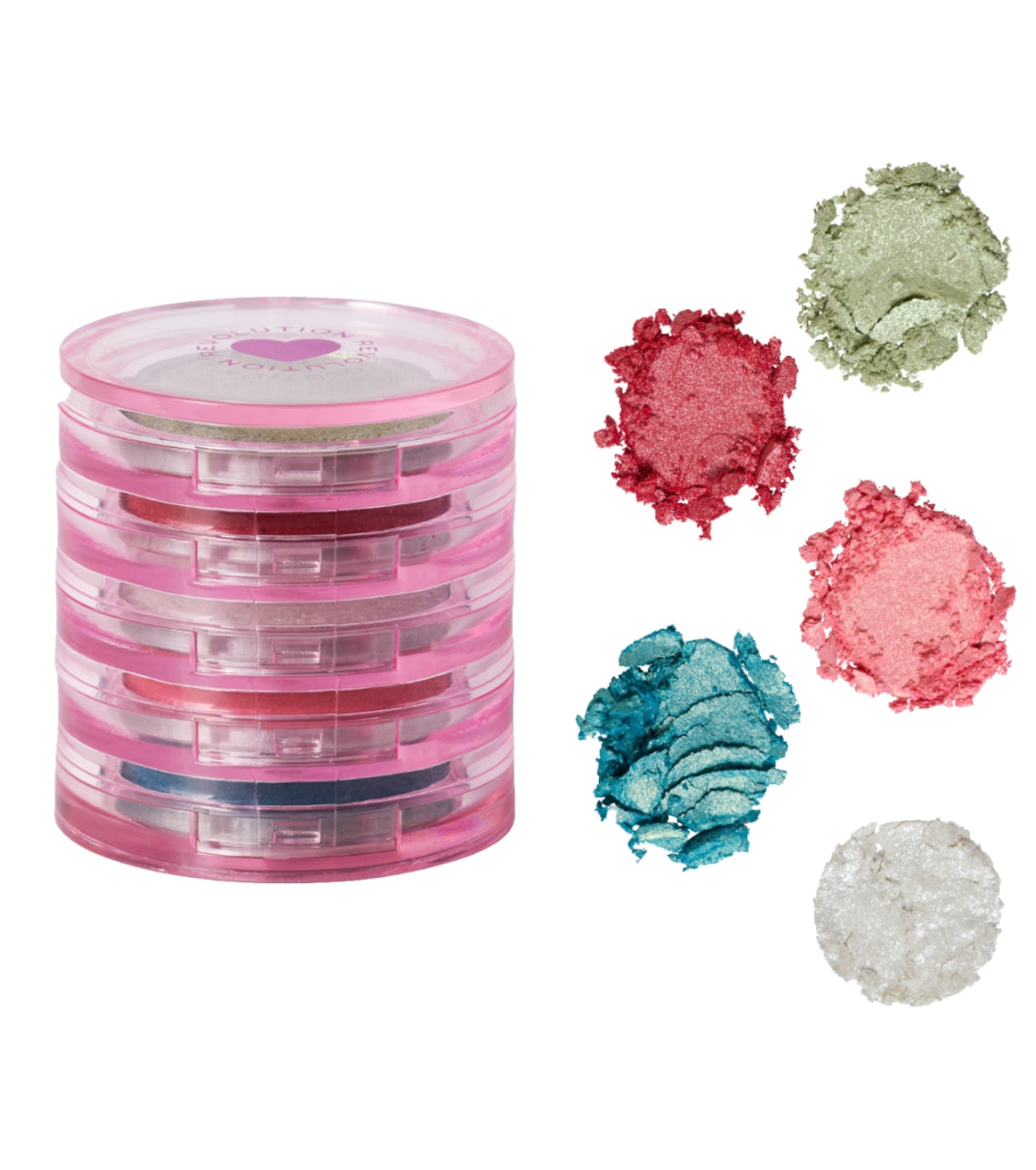 I Heart Revolution - Paleta de sombras de ojos Snack Stacks - Melon Spritz