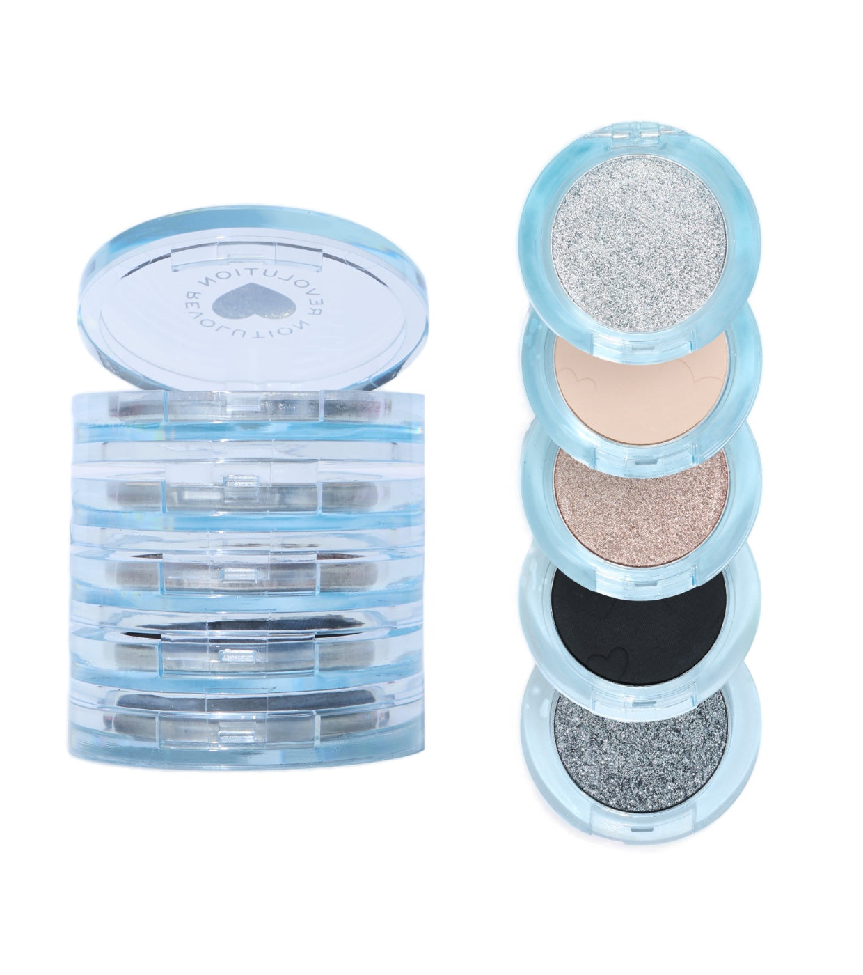 I Heart Revolution - Paleta de sombras de ojos Snack Stacks - Smokey Vanilla