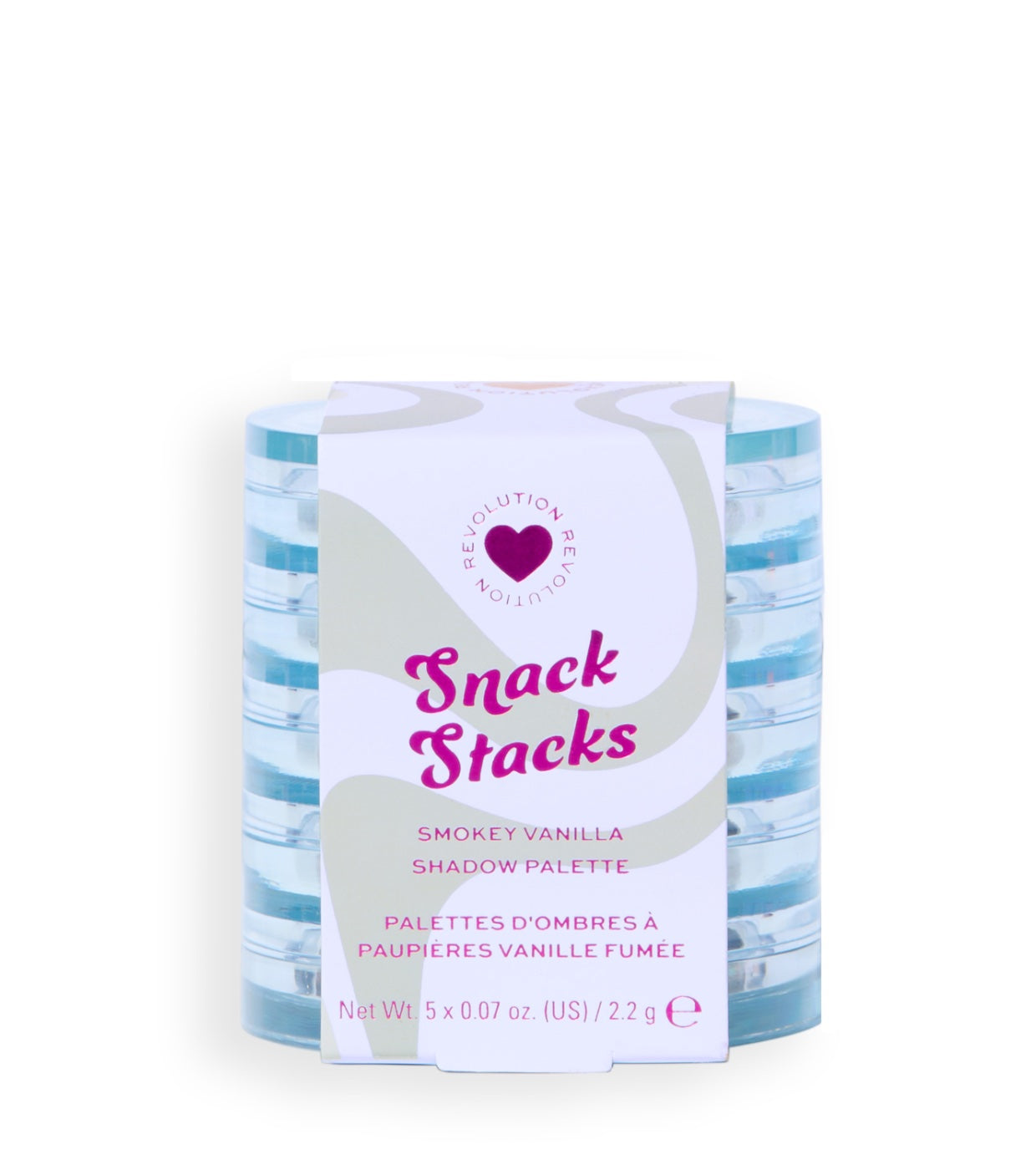 I Heart Revolution - Paleta de sombras de ojos Snack Stacks - Smokey Vanilla