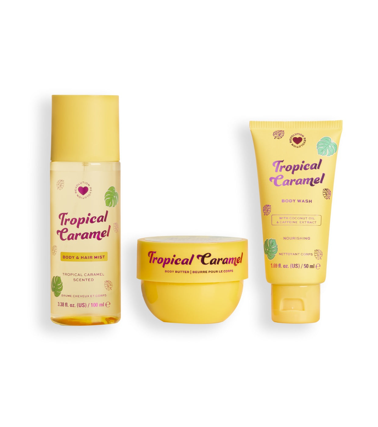 I Heart Revolution - Set de regalo corporal Tropical Caramel