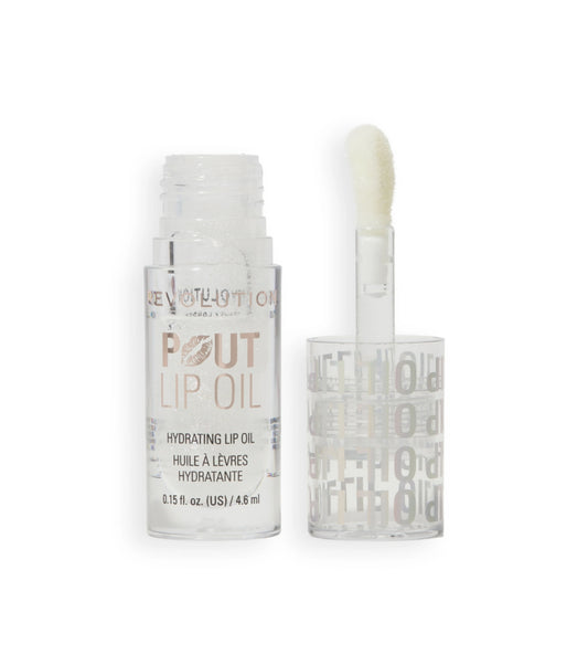 Makeup Revolution - Aceite labial Pout Lip - Holographic Shimmer