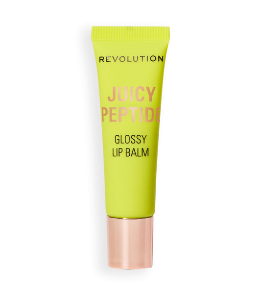 Makeup Revolution - Bálsamo labial con brillo Juicy Peptide - Mint Mojito Green