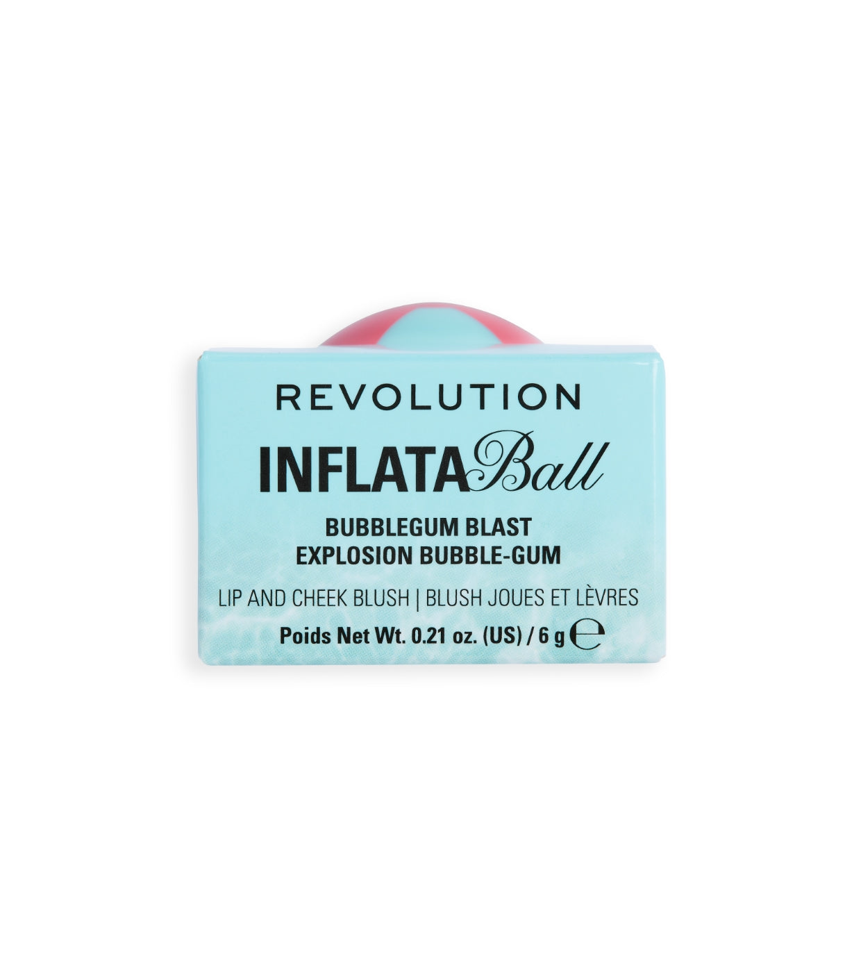 Makeup Revolution - *Poolside* - Bálsamo para labios y mejillas Inflata Ball - Bubblegum Blast