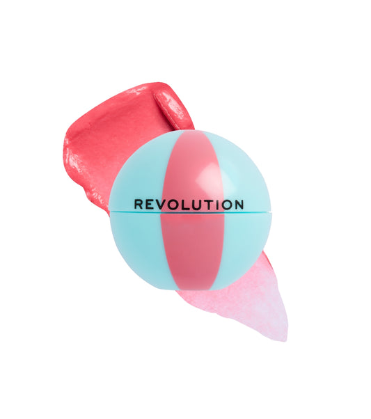 Makeup Revolution - *Poolside* - Bálsamo para lábios e bochechas Inflata Ball - Bubblegum Blast