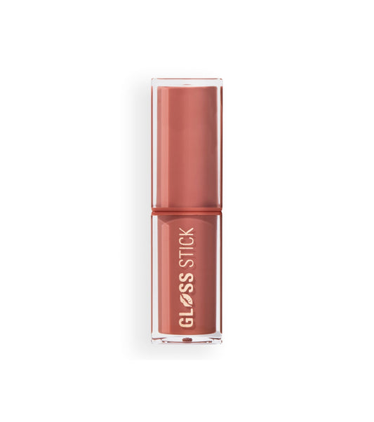 Makeup Revolution - Barra de labios Pout Lip Gloss Stick - Toffee Nude