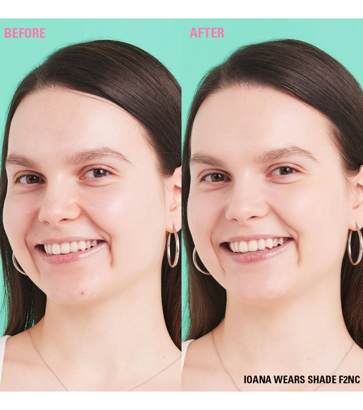 Makeup Revolution - Base de maquillaje Conceal & Define Soft Matte - F2NC