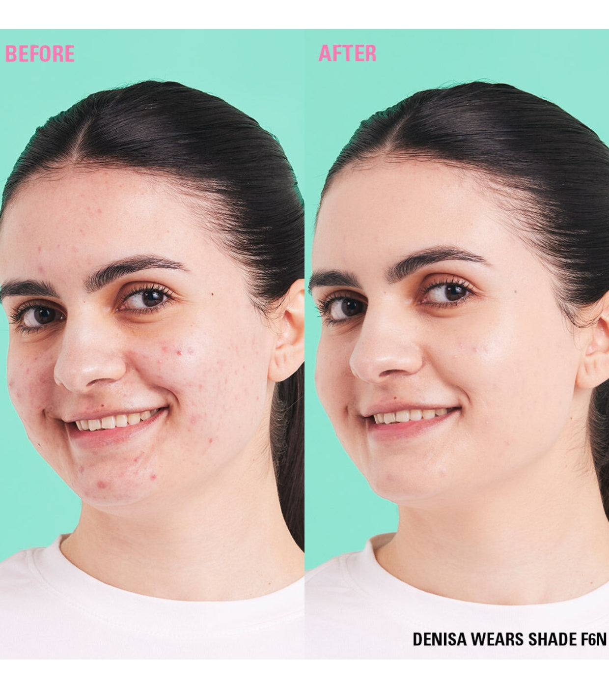 Makeup Revolution - Base de maquillaje Conceal & Define Soft Matte - F6N