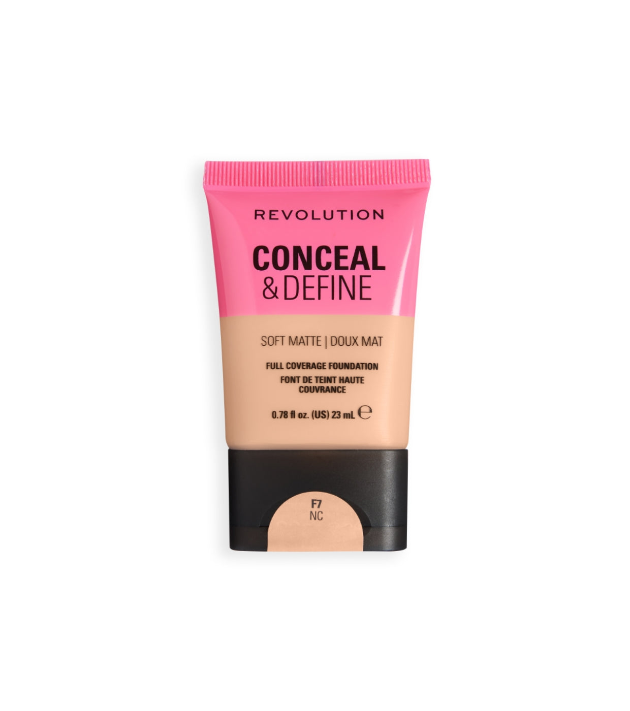Makeup Revolution - Base de maquillaje Conceal & Define Soft Matte - F7NC
