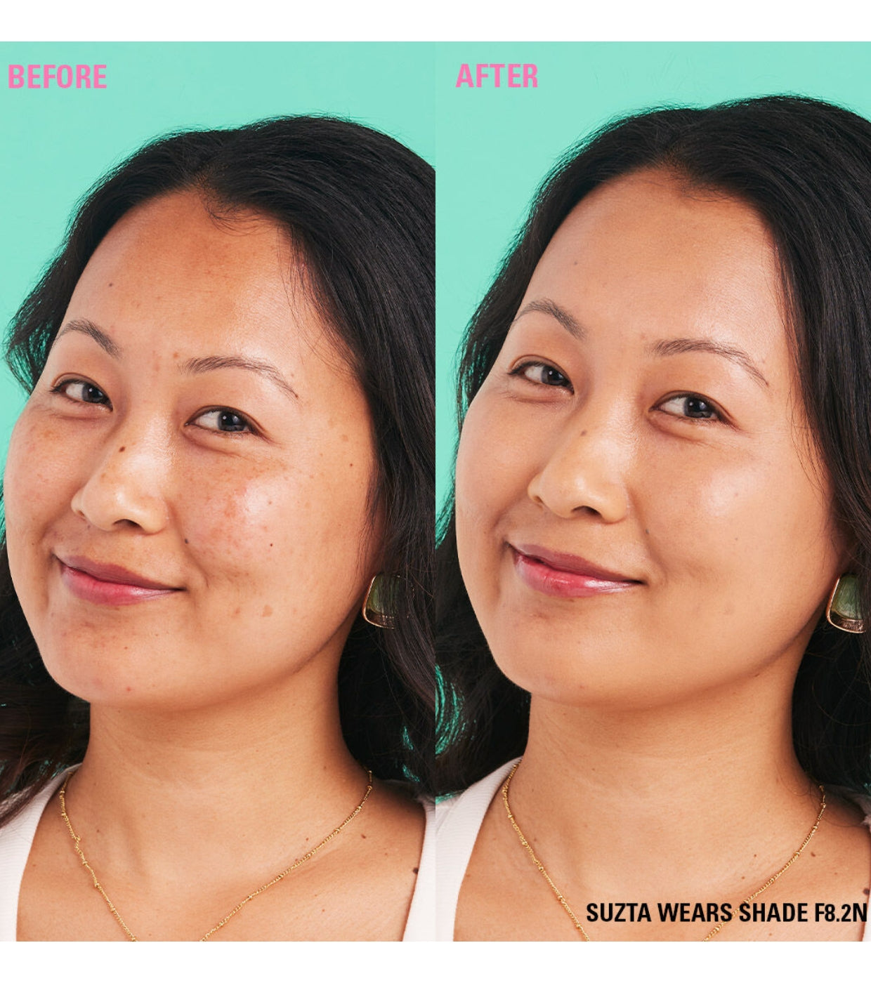 Makeup Revolution - Base de maquillaje Conceal & Define Soft Matte - F8.2N