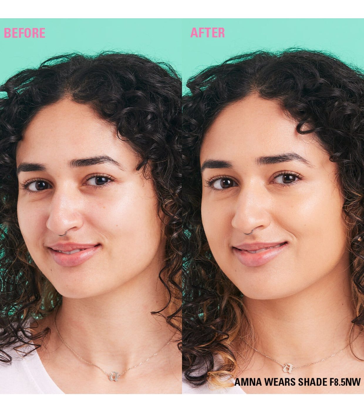 Makeup Revolution - Base de maquillaje Conceal & Define Soft Matte - F8.5NW