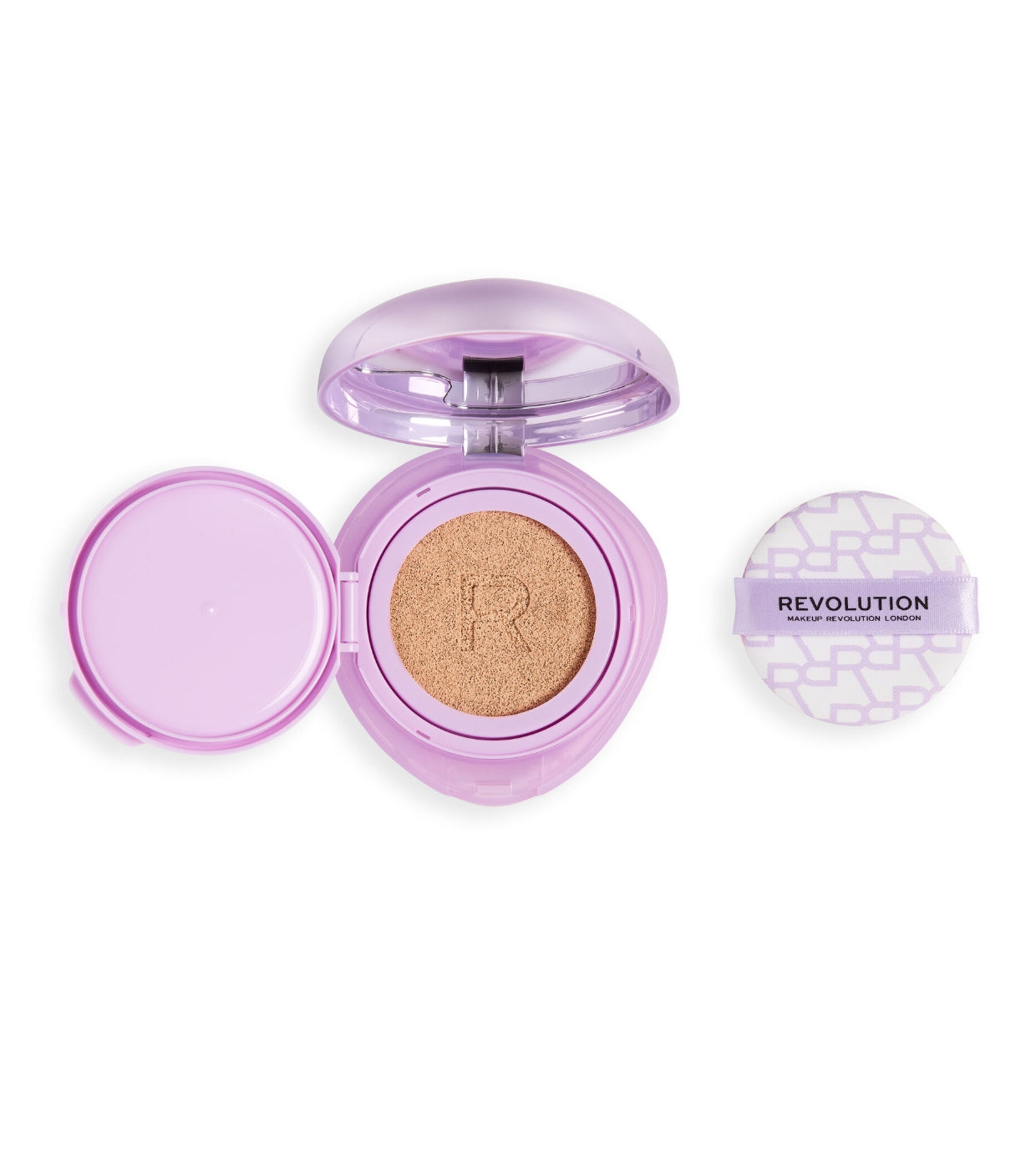 Makeup Revolution - Base de maquillaje en cushion Superdewy - Fair Warm