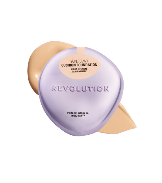 Makeup Revolution - Base de Maquilhagem em Cushion Superdewy - Light Neutral