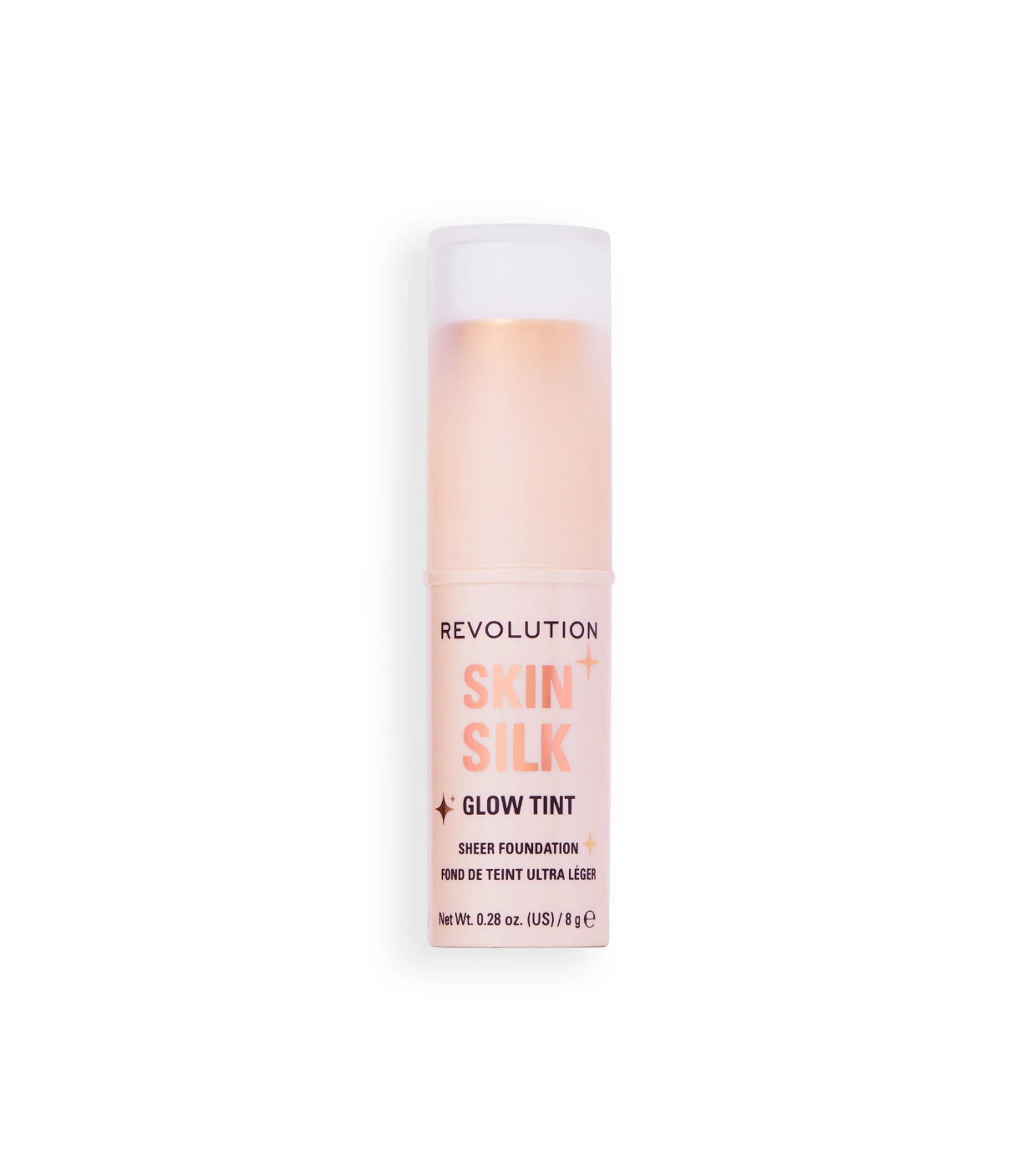 Makeup Revolution - Base de maquillaje en stick Skin Silk Glow Tint Sheer Foundation - Fair Neutral Cool