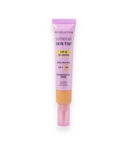 Makeup Revolution - Base de Maquilhagem Superdewy Skin Tint SPF30 - Medium Neutral Warm