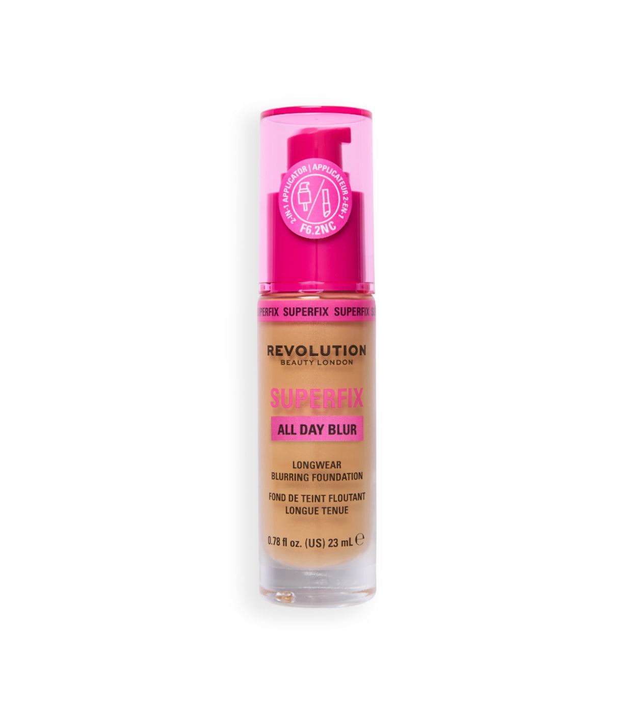 Makeup Revolution - Base de maquillaje Superfix 16H Blur - F6.2NC