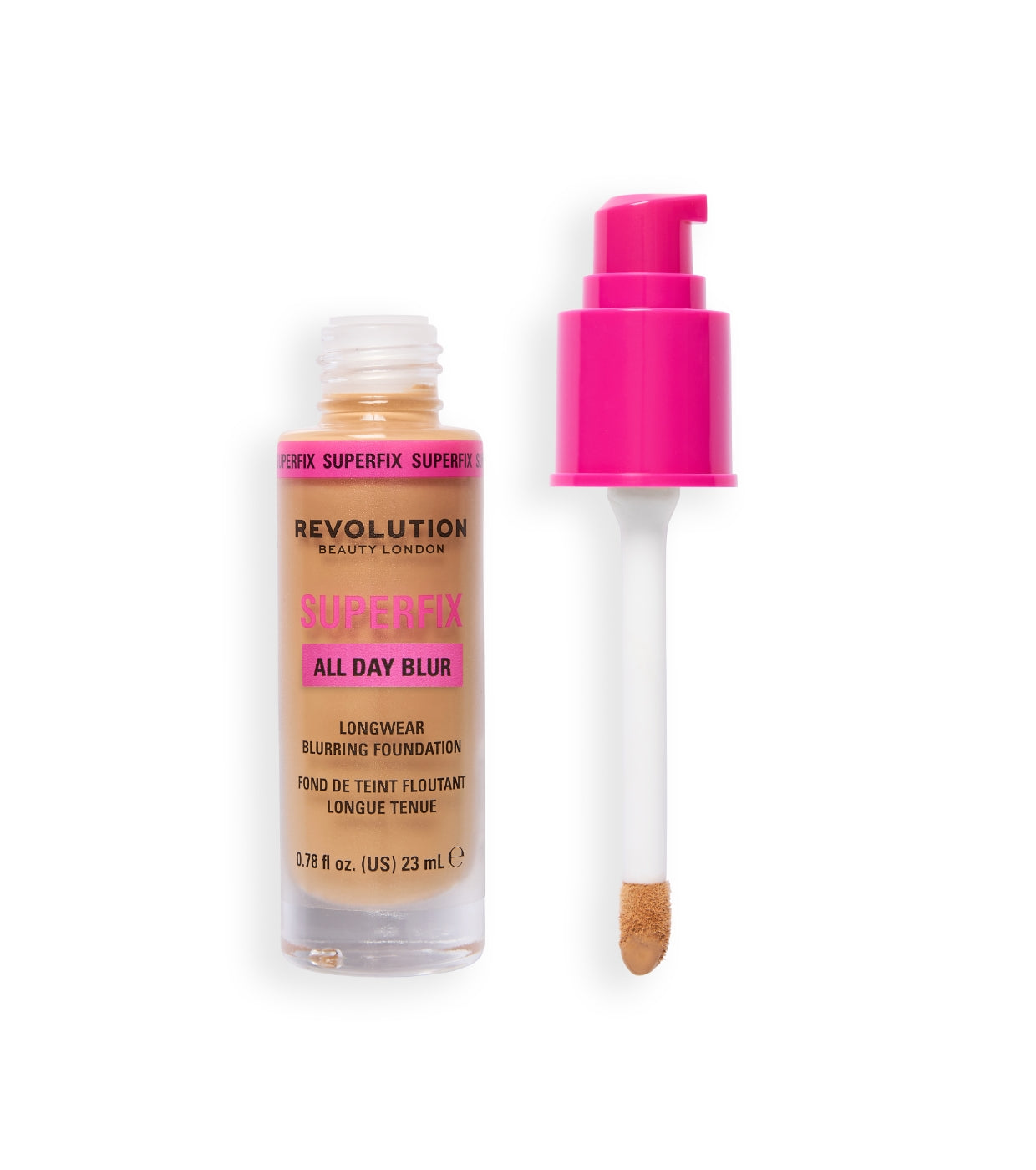 Makeup Revolution - Base de maquillaje Superfix 16H Blur - F6.2NC