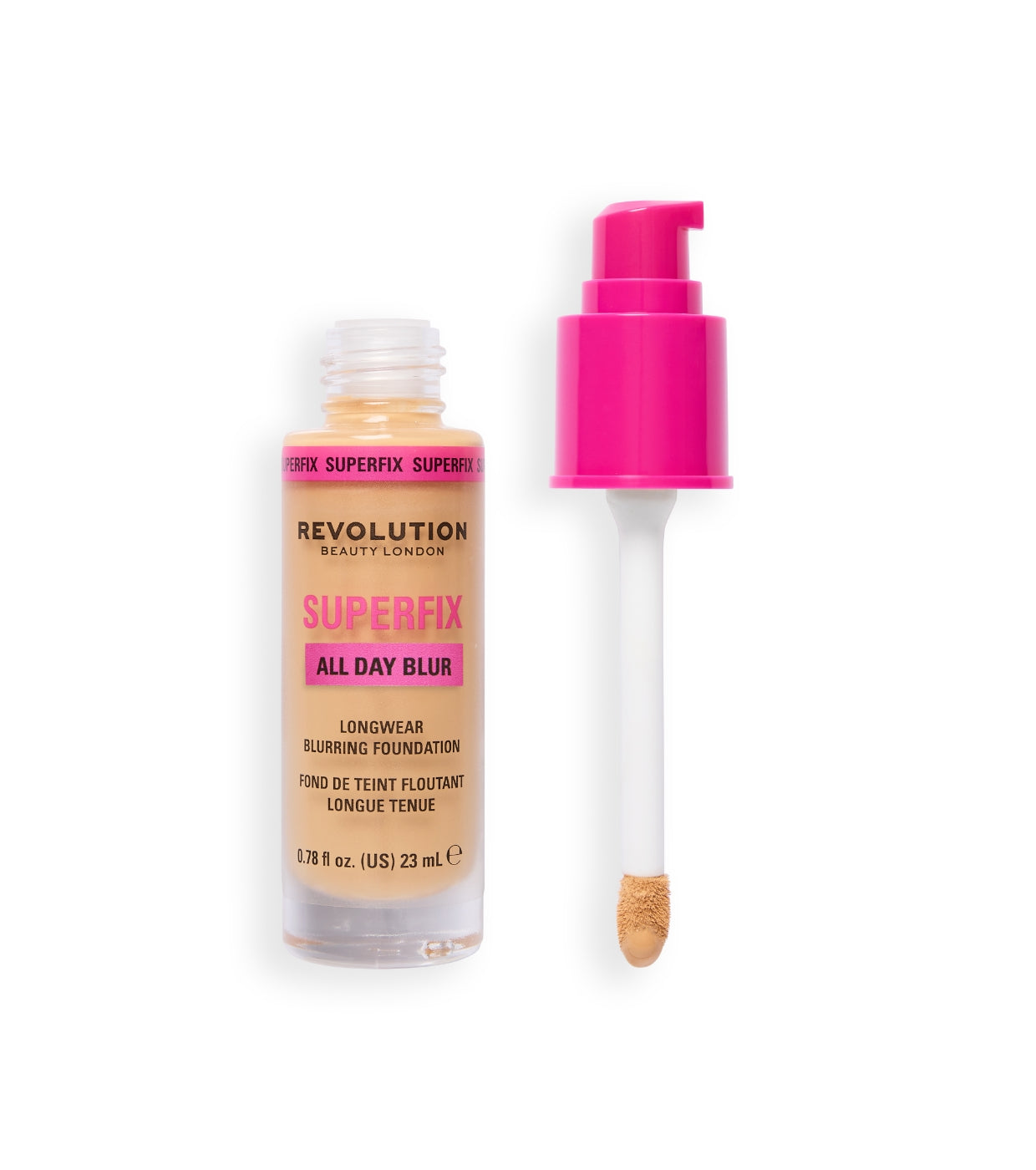 Makeup Revolution - Base de maquillaje Superfix 16H Blur - F8.5NW