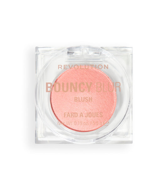 Makeup Revolution - Colorete Cream to Powder Bouncy Blur - Light as a Cloud Peachy Pink