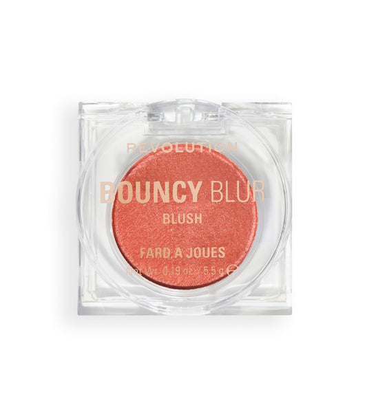 Makeup Revolution - Colorete Cream to Powder Bouncy Blur - Paprika Pop Soft Bronze