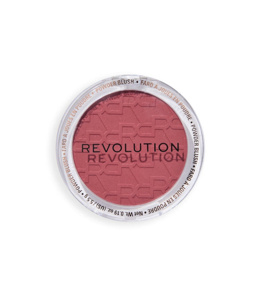Makeup Revolution - Colorete en polvo Blusher Reloaded - Rose Kiss