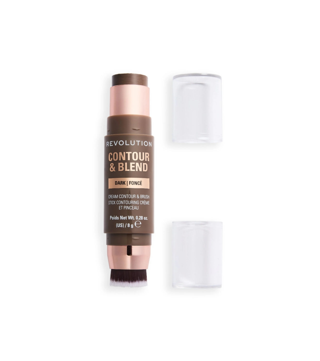 Makeup Revolution - Contorno em stick Reloaded Contour & Blend - Dark