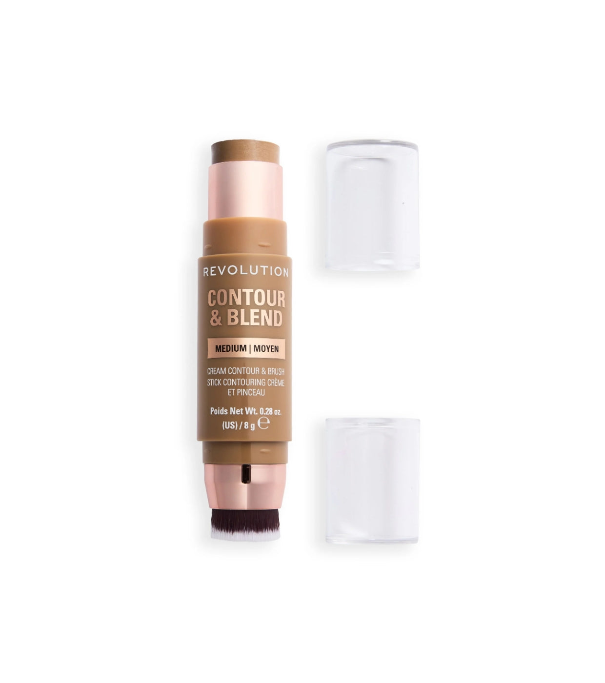 Makeup Revolution - Contorno em stick Reloaded Contour & Blend - Medium