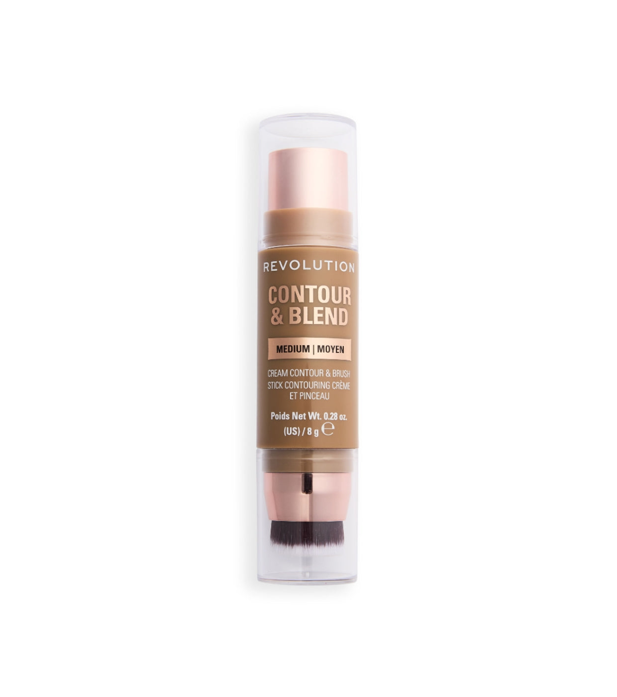 Makeup Revolution - Contorno em stick Reloaded Contour & Blend - Medium