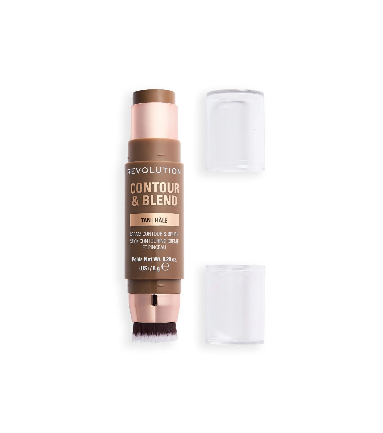 Makeup Revolution - Contorno em stick Reloaded Contour & Blend - Tan
