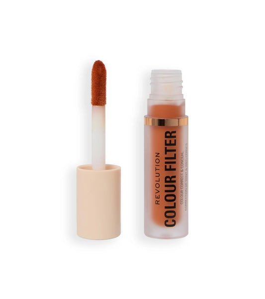 Makeup Revolution - Corretor líquido Colour Filter - Orange