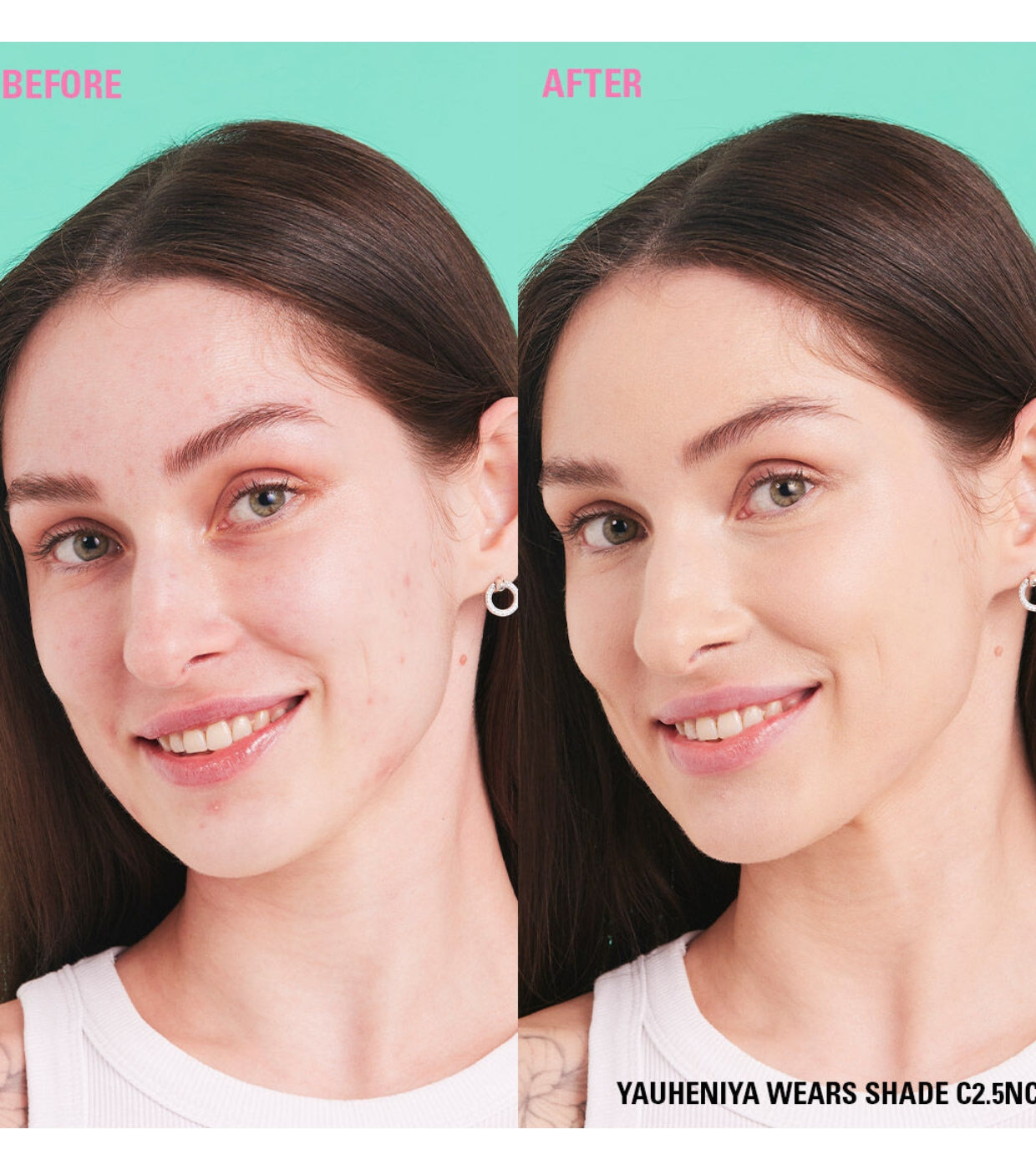 Makeup Revolution - Corrector líquido Conceal & Define Soft Matte - C2.5N
