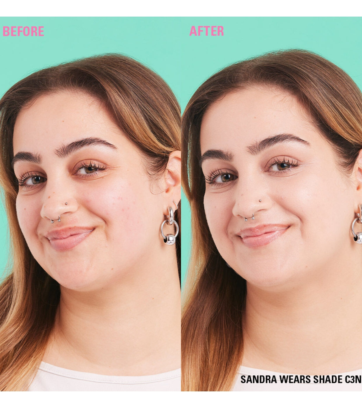 Makeup Revolution - Corrector líquido Conceal & Define Soft Matte - C3N