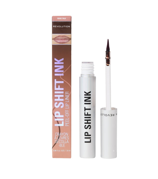 Makeup Revolution - Delineador de labios Lip Shift Ink Peel Off - Nude Talk