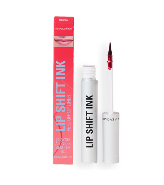 Makeup Revolution - Delineador de labios Lip Shift Ink Peel Off - Red Reveal