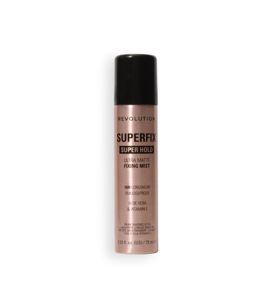 Makeup Revolution - Spray fixador de maquilhagem Superfix Super Hold Ultra Matte - 75ml