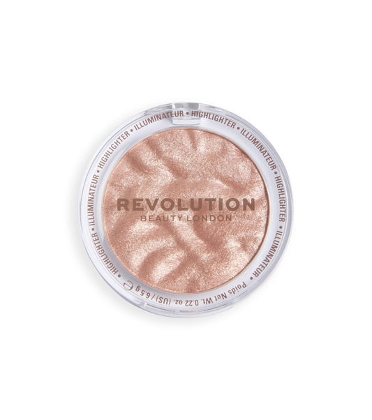 Makeup Revolution - Iluminador en polvo Reloaded - Bold Bloom