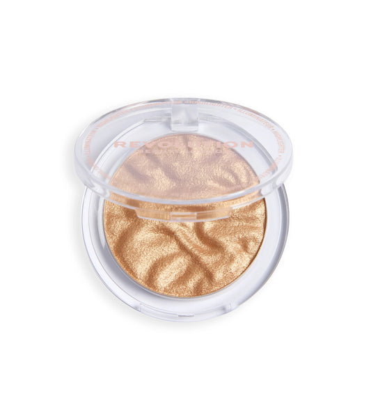 Makeup Revolution - Iluminador en polvo Reloaded - Bronze Boldness