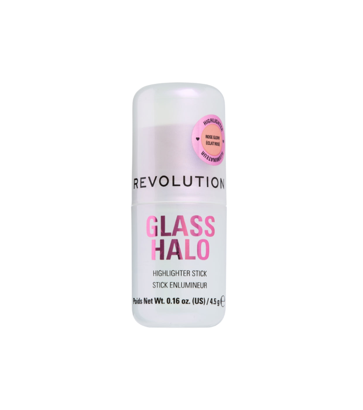 Makeup Revolution - Iluminador Jelly Glass Halo - Rose Glow