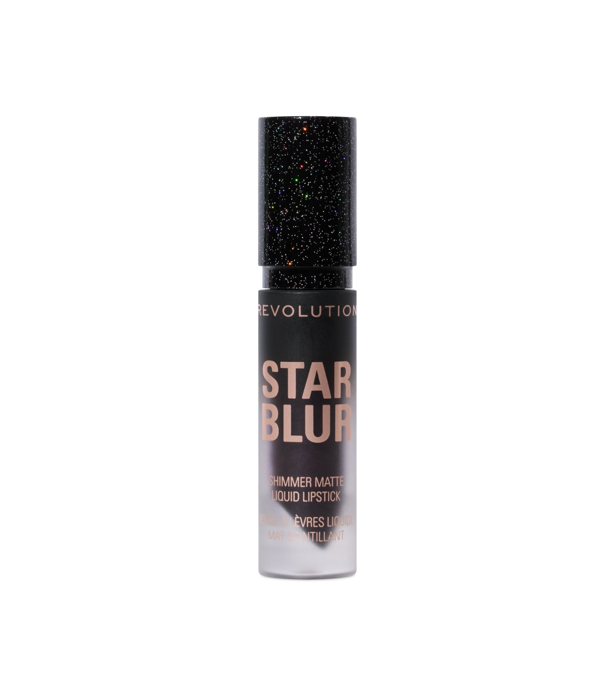 Makeup Revolution - Labial líquido mate con shimmer Star Blur - Midnight Eclipse