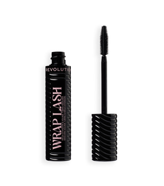 Makeup Revolution - Máscara de Pestanas Wrap Lash - Ultra Black