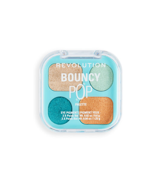 Makeup Revolution - Mini paleta de sombras Bouncy Pop - Aqua Splash